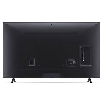 Rückansicht des LG NanoCell AI NANO82 4K Smart TV 2024 mit Anschlussfeld und VESA-Montagepunkten.
