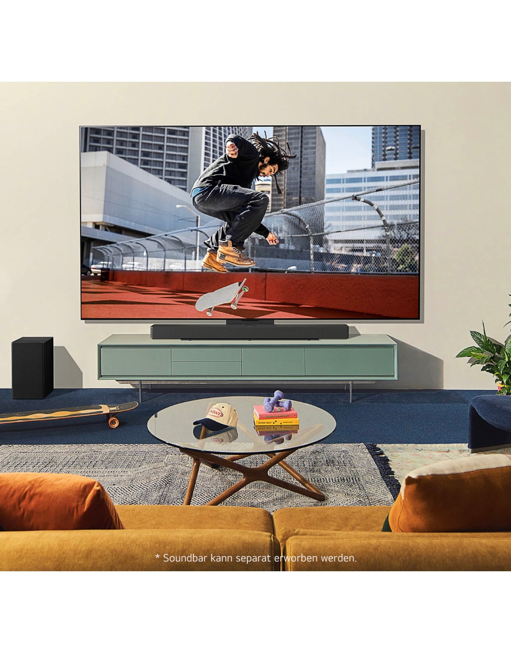 55 Zoll LG OLED evo C4 4K AI TV - OLED55C47LA | LG DE