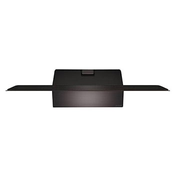 Draufsicht auf den LG OLED evo AI C4 4K Smart TV mit schlankem Design und sichtbarem Lautsprechergitter