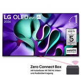 77 Zoll LG OLED evo AI M4, weltweit erster TV mit kabelloser Video- und Audioübertragung in 4K 144 Hz 