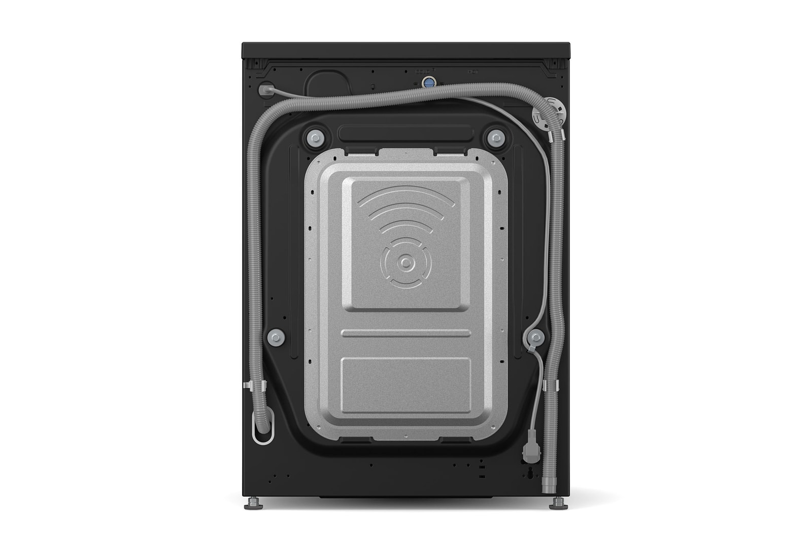 LG Waschmaschine Matte Black (A-20%*, 13 kg, 1.350 U./Min.) mit AI DD® & TurboWash®360° | F4WX803YB, F4WX803YB