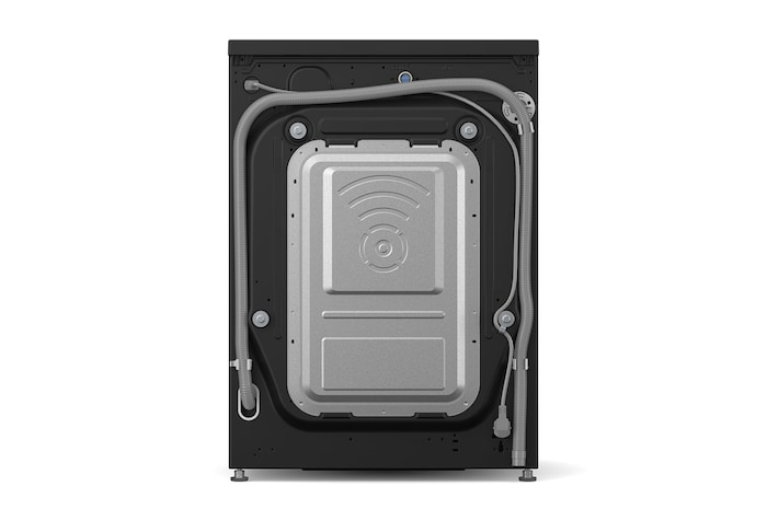 LG Waschmaschine Matte Black (A-20%*, 13 kg, 1.350 U./Min.) mit AI DD® & TurboWash®360° | F4WX803YB, F4WX803YB