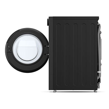 LG Waschmaschine Matte Black (A-20%*, 13 kg, 1.350 U./Min.) mit AI DD® & TurboWash®360° | F4WX803YB, F4WX803YB