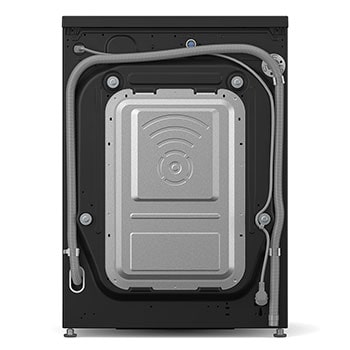 LG Waschmaschine Matte Black (A-20%*, 13 kg, 1.350 U./Min.) mit AI DD® & TurboWash®360° | F4WX803YB, F4WX803YB