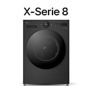 Vorderseite von Waschmaschine Matte Black (EEK A-40%*, 11 kg,  1.350 U./Min.) mit AI DD® & TurboWash®360° | F4WX801YB F4WX801YB