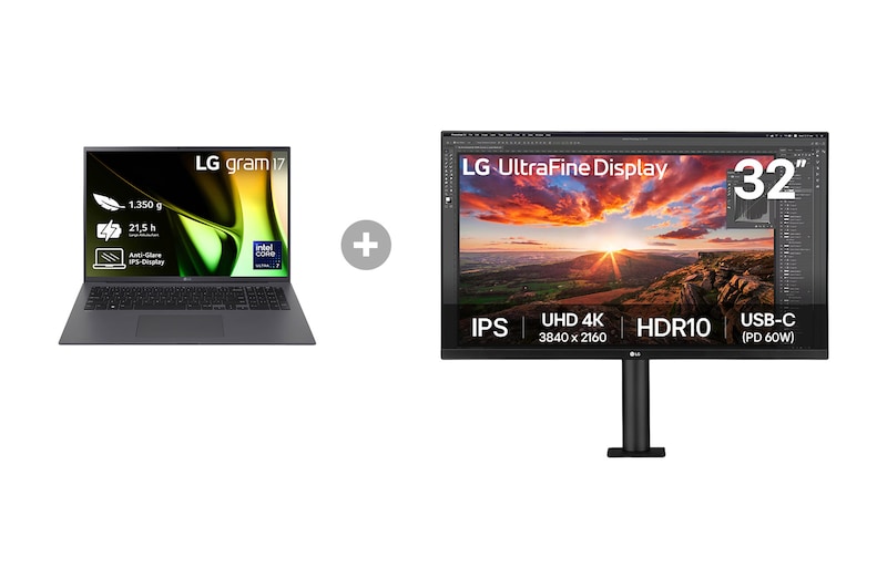 Vorderseite von Ergonomic Home Office Pro Package 3.0 17Z90S-G.32UN001