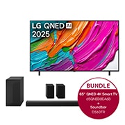 LG 65 Zoll LG QNED AI QNED8E 4K Smart TV & LG Home Theater Soundbar DS60TR, 65QNED8EA6B.DS60TR