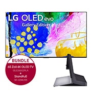 LG 65 Zoll LG 4K OLED evo TV G2 &amp; Standfuß OLED G2/G3-Serie, OLED65G29LA.G3WU65