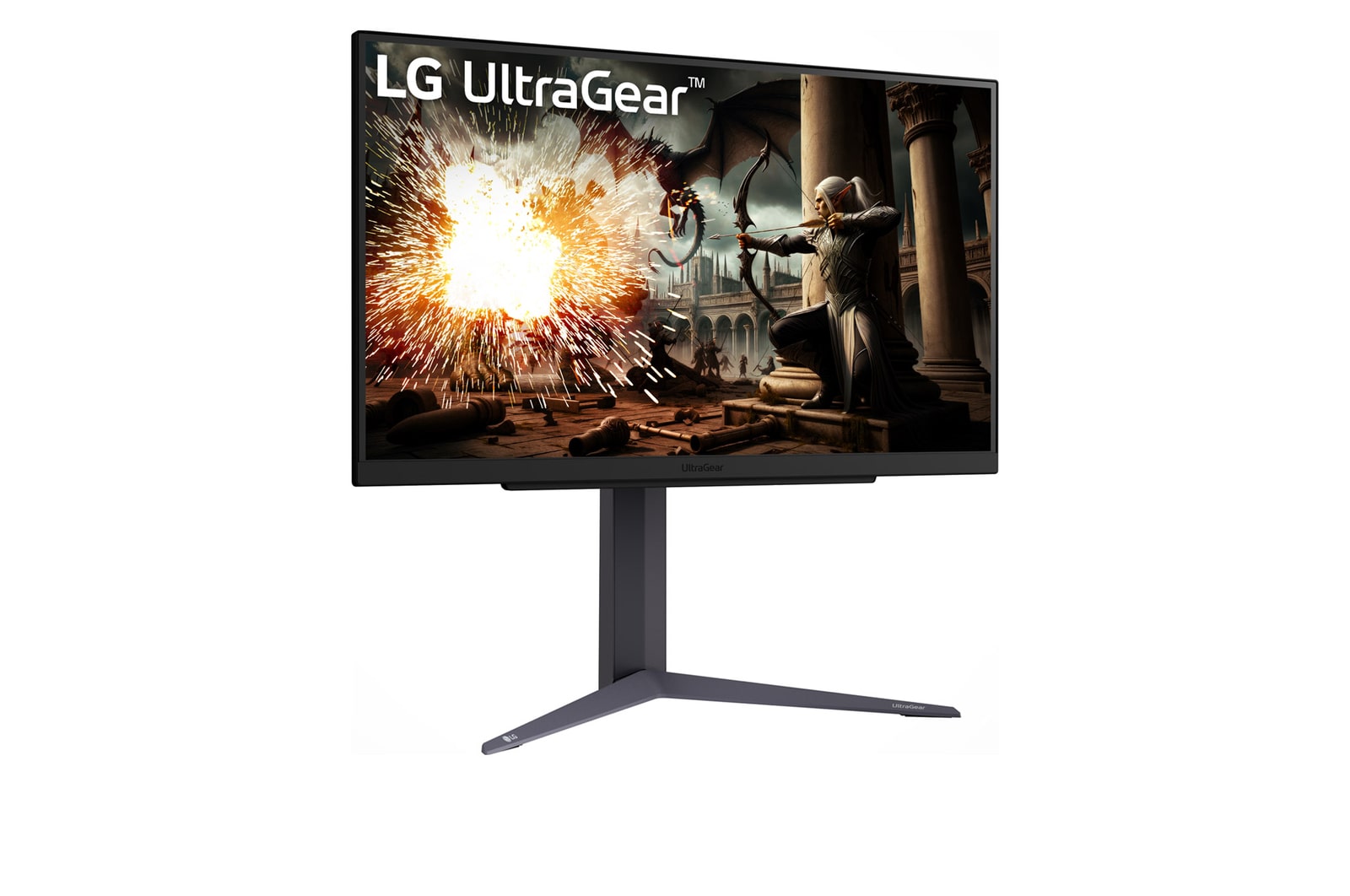 LG UltraGear™ 27 Zoll QHD IPS 180 Hz (O/C 200 Hz)  Gaming Monitor | 1 ms (GtG), HDR10, 27GS75QX-B
