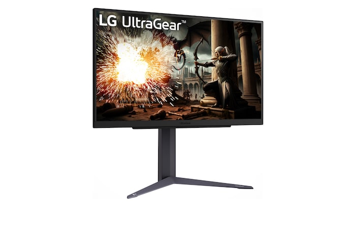 LG UltraGear™ 27 Zoll QHD IPS 180 Hz (O/C 200 Hz) Gaming Monitor | 1 ms (GtG), HDR10, 27GS75QX-B