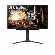 Vorderseite von UltraGear™ 27 Zoll QHD IPS 180 Hz (O/C 200 Hz)  Gaming Monitor | 1 ms (GtG), HDR10 27GS75QX-B