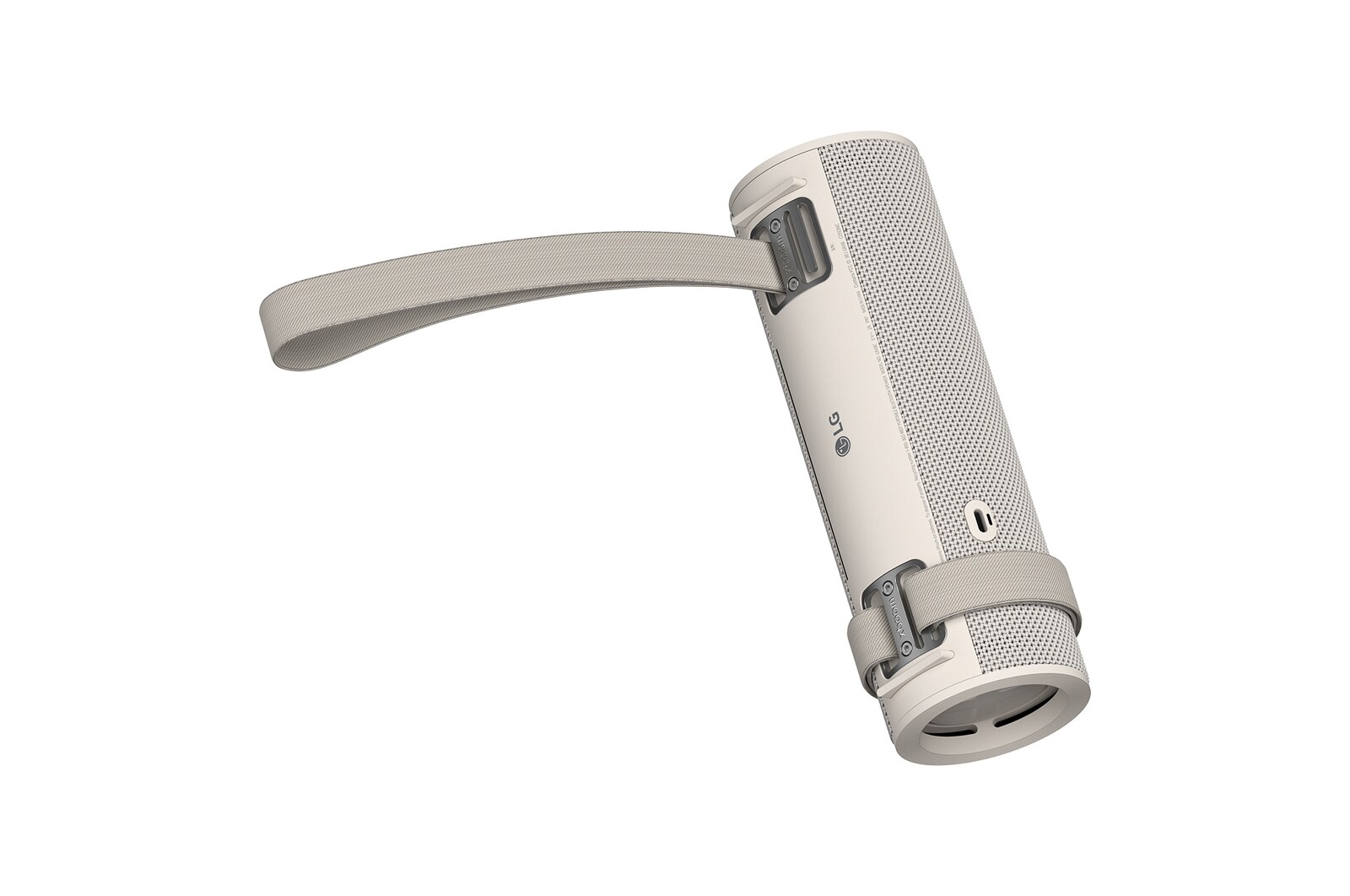 Ansicht von unten mit losgebundenem Griff