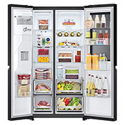 Front open with food