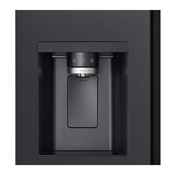 LG Side-by-Side Kühlschrank mit Craft Ice (EEK D, 628L, 179cm hoch) InstaView Door-in-Door®️, Eis-, Crushed Ice-, Wasserspender, Festwasseranschluss | GSXB90EVDD , GSXB90EVDD