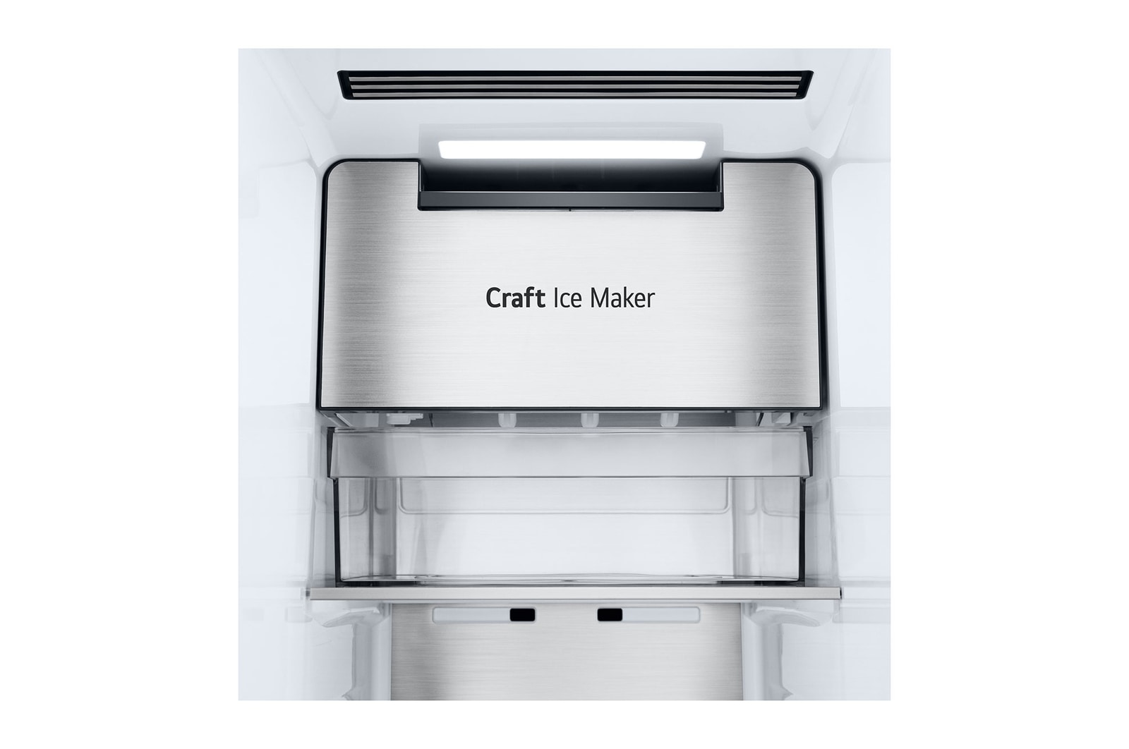 LG Side-by-Side Kühlschrank mit Craft Ice (EEK D, 628L, 179cm hoch) InstaView Door-in-Door®️, Eis-, Crushed Ice-, Wasserspender, Festwasseranschluss | GSXB90EVDD , GSXB90EVDD