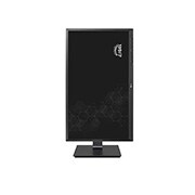 Vorderseite des um +90 Grad schwenkbaren Bildschirms