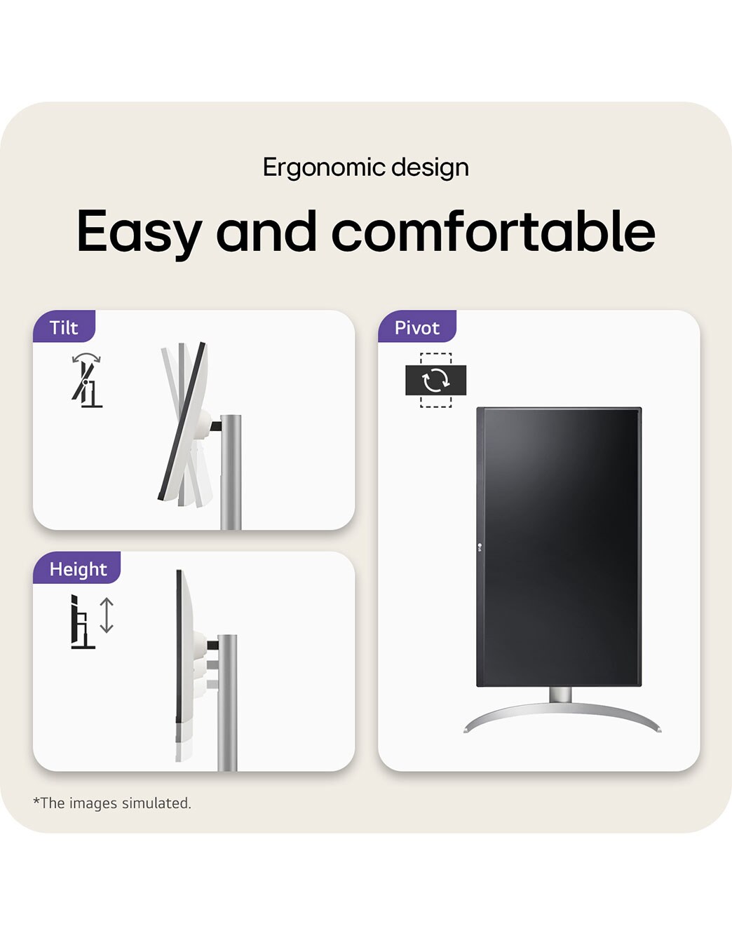 27 Zoll UHD 4K IPS-Monitor mit VESA DisplayHDR™ 400 - 27UP850K-W | LG DE