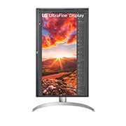 Frontansicht mit um 90 Grad gedrehtem Display im Hochformat