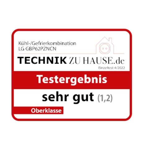 Technik zu Hause GBP62PZNCN Testergebnis sehr gut