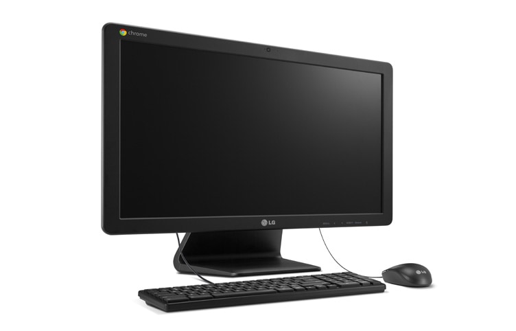 LG All-in-One-PC mit 54,6 cm (21,5 Zoll) Bildschirmdiagonale, Full HD-IPS-Panel und Betriebssystem Google Chrome OS, 22CV241-B