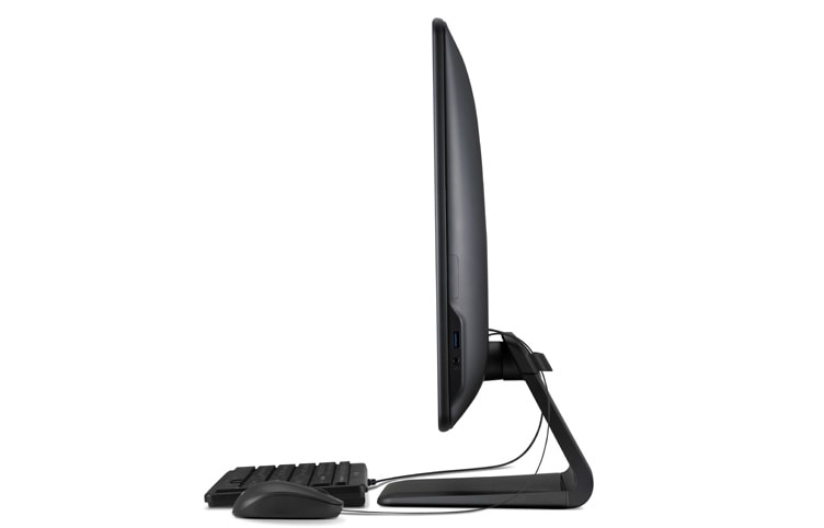 LG All-in-One-PC mit 54,6 cm (21,5 Zoll) Bildschirmdiagonale, Full HD-IPS-Panel und Betriebssystem Google Chrome OS, 22CV241-B