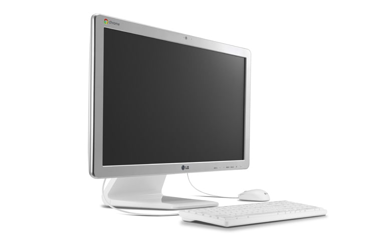 LG All-in-One-PC mit 54,6 cm (21,5 Zoll) Bildschirmdiagonale, Full HD-IPS-Panel und Betriebssystem Google Chrome OS, 22CV241-W