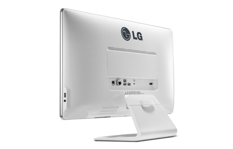 LG All-in-One-PC mit 54,6 cm (21,5 Zoll) Bildschirmdiagonale, Full HD-IPS-Panel und Betriebssystem Google Chrome OS, 22CV241-W