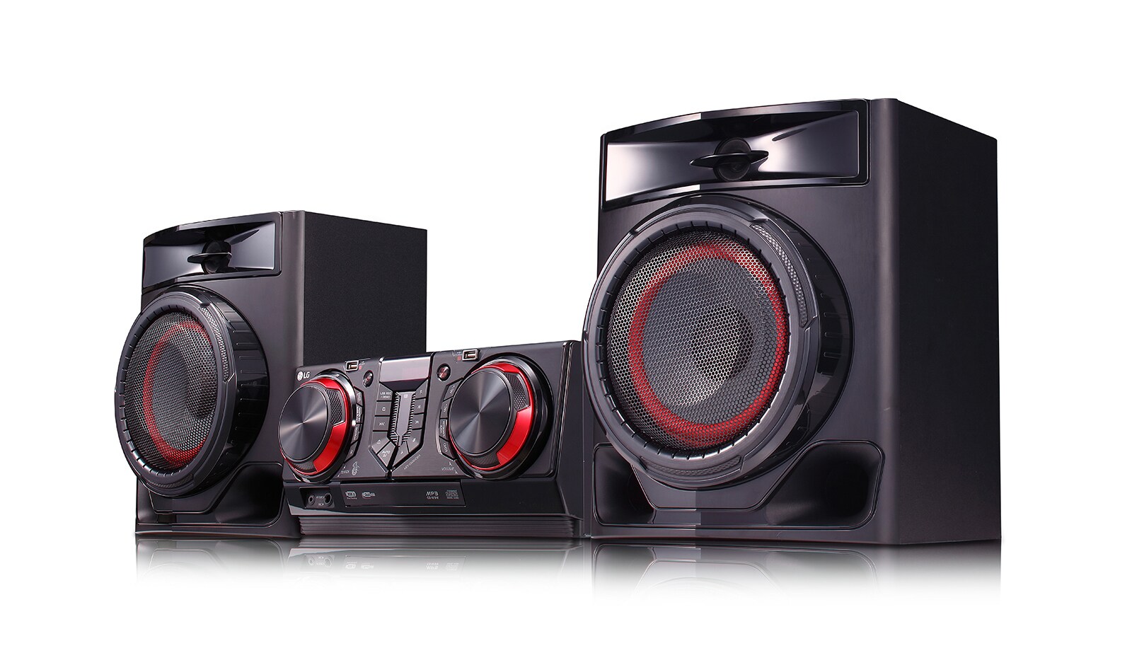 LG Micro Hi-Fi Anlage mit 480 Watt | XBOOM | Bluetooth® | Dual USB | Auto DJ, CJ44