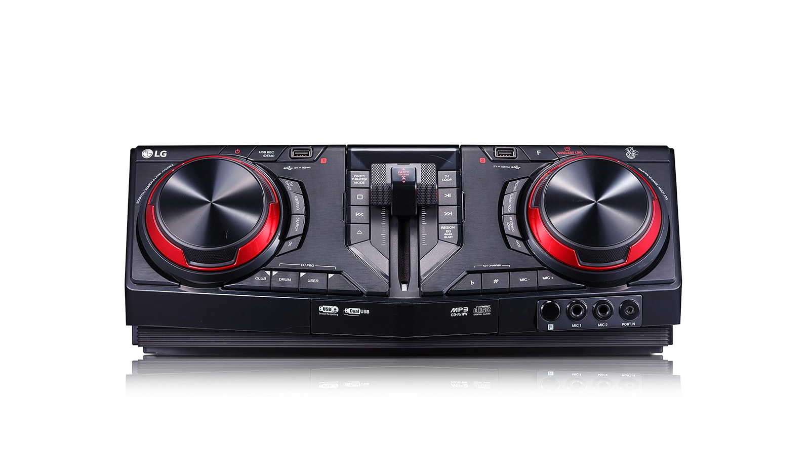 LG Micro Hi-Fi Anlage mit 2900 Watt | XBOOM | Bluetooth | Dual USB | Auto DJ, CJ88