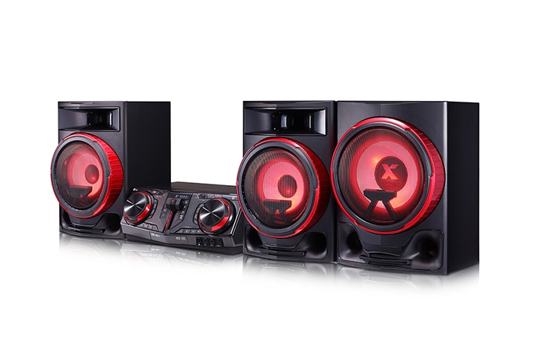 LG Micro Hi-Fi Anlage mit 2900 Watt | XBOOM | Bluetooth | Dual USB | Auto DJ, CJ88