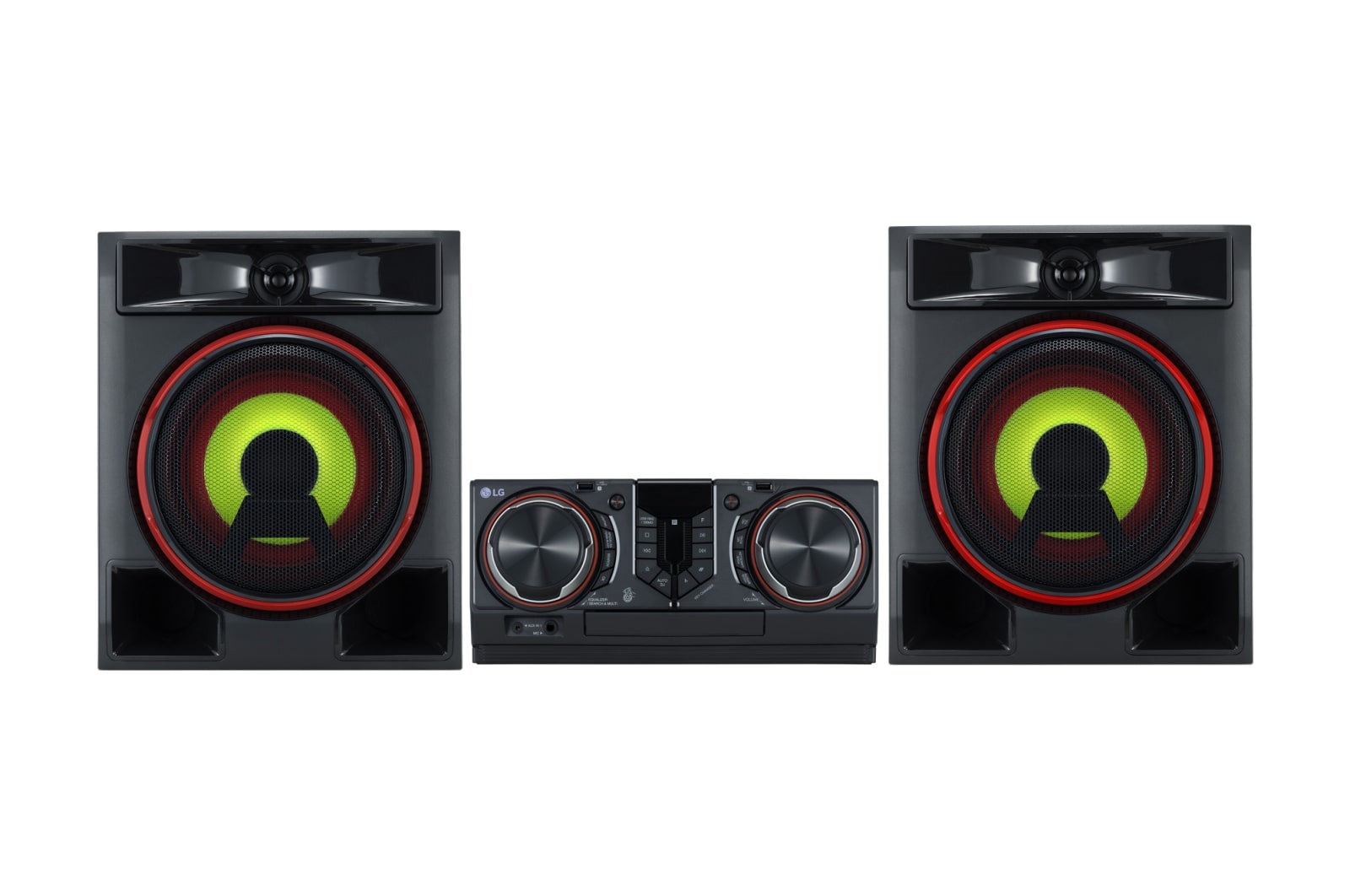 LG Hi-Fi-Anlage mit 950 Watt | XBOOM | Multi-Bluetooth | Karaoke Star | Stimmeffekte, CL65
