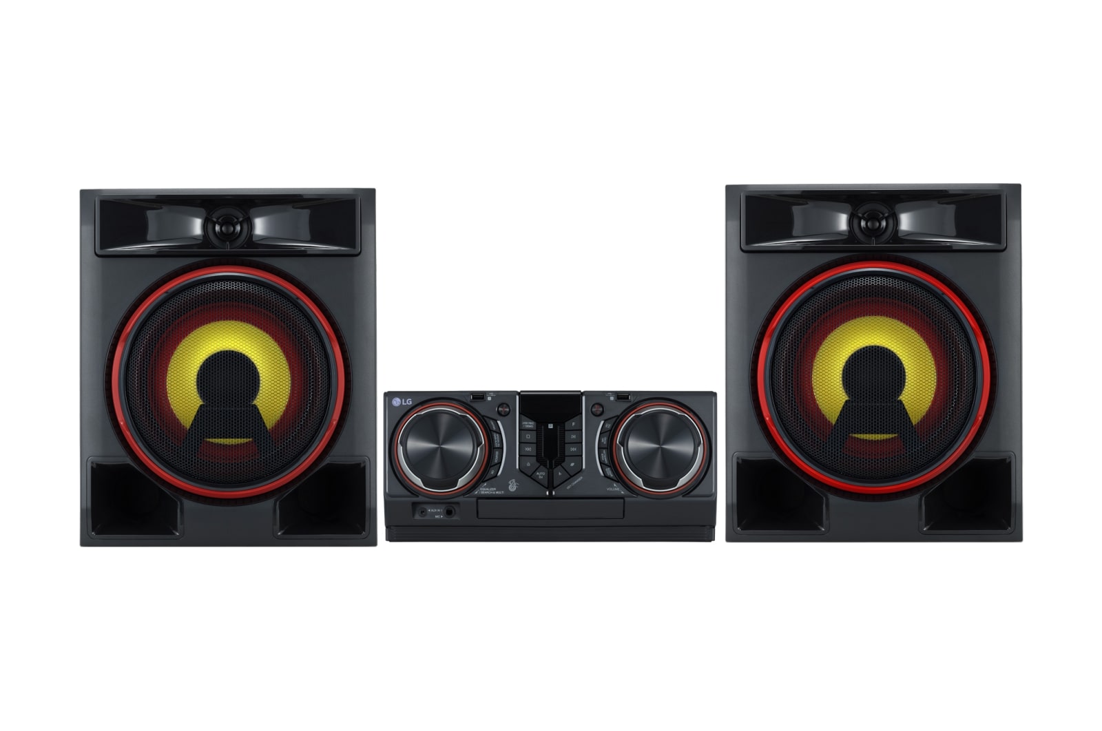 LG Hi-Fi-Anlage mit 950 Watt | XBOOM | Multi-Bluetooth | Karaoke Star | Stimmeffekte, CL65