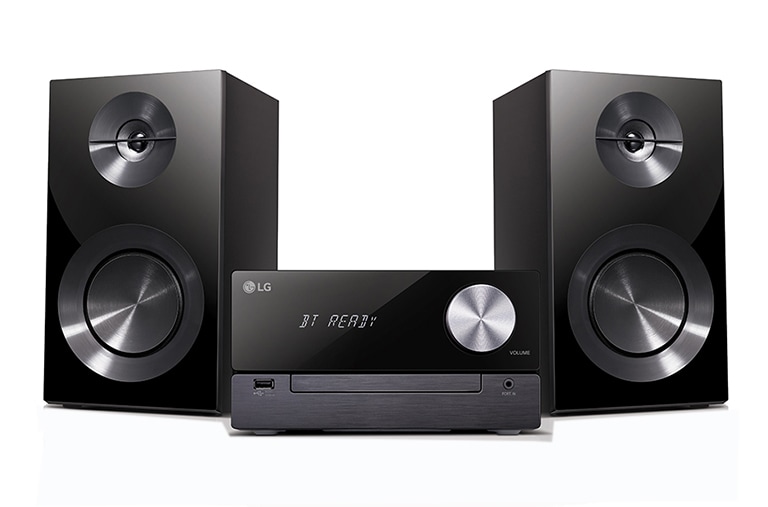Vorderseite von Micro Hi-Fi Anlage mit 100 Watt | XBOOM | Bluetooth®, CD &amp; Radio | USB CM2460