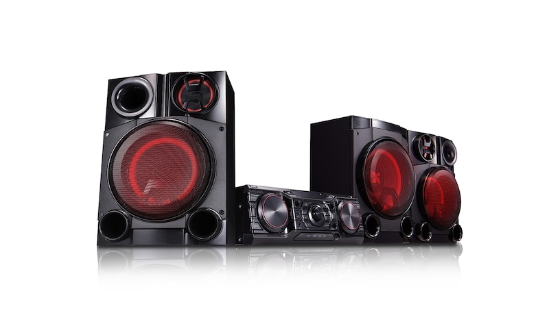 LG Micro Hi-Fi Anlage mit 2.750 Watt | XBOOM | Bluetooth, CD & Radio | Dual USB | Auto DJ | Smart DJ, CM8460