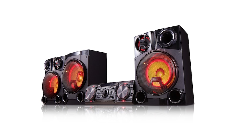 LG Micro Hi-Fi Anlage mit 2.750 Watt | XBOOM | Bluetooth, CD & Radio | Dual USB | Auto DJ | Smart DJ, CM8460