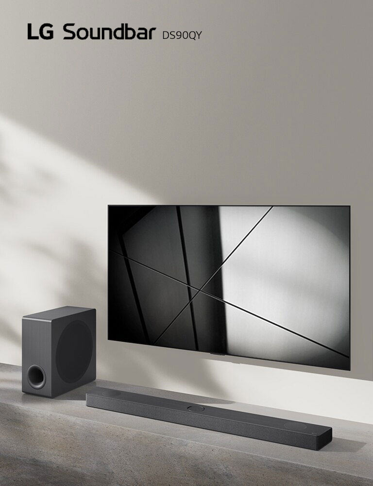 LG 5.1.3 Dolby Atmos® Soundbar 570 Watt | DS90QY | LG DE