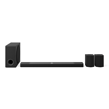 Vorderseite von 9.1.5-Kanal LG Home Theater Soundbar DS95AR mit Surround-Sound und Rücklautsprechern  DS95AR