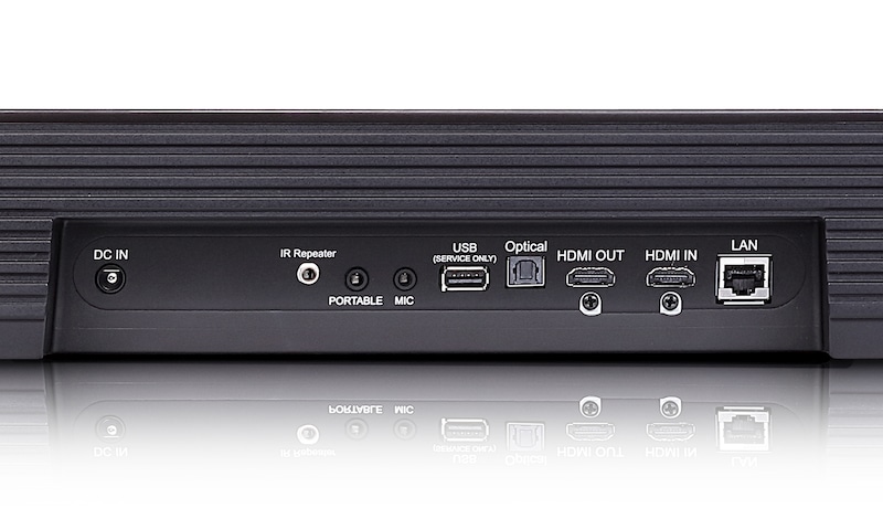 LG 4.0 Soundbar (150 Watt) mit integriertem Subwoofer, DSH7