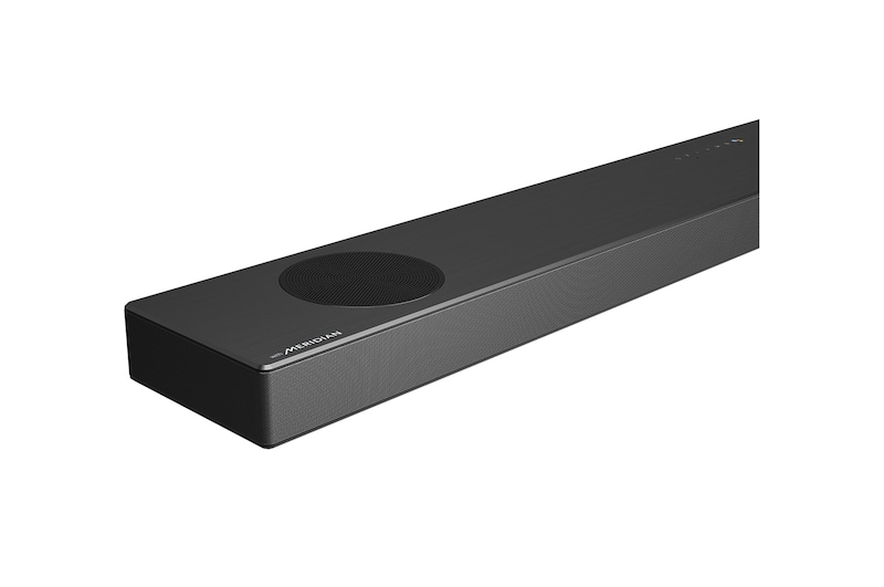 LG 5.1.2 Dolby Atmos® Soundbar mit 520 Watt | kabelloser Subwoofer | Meridian Soundtechnologie, DSN9YG