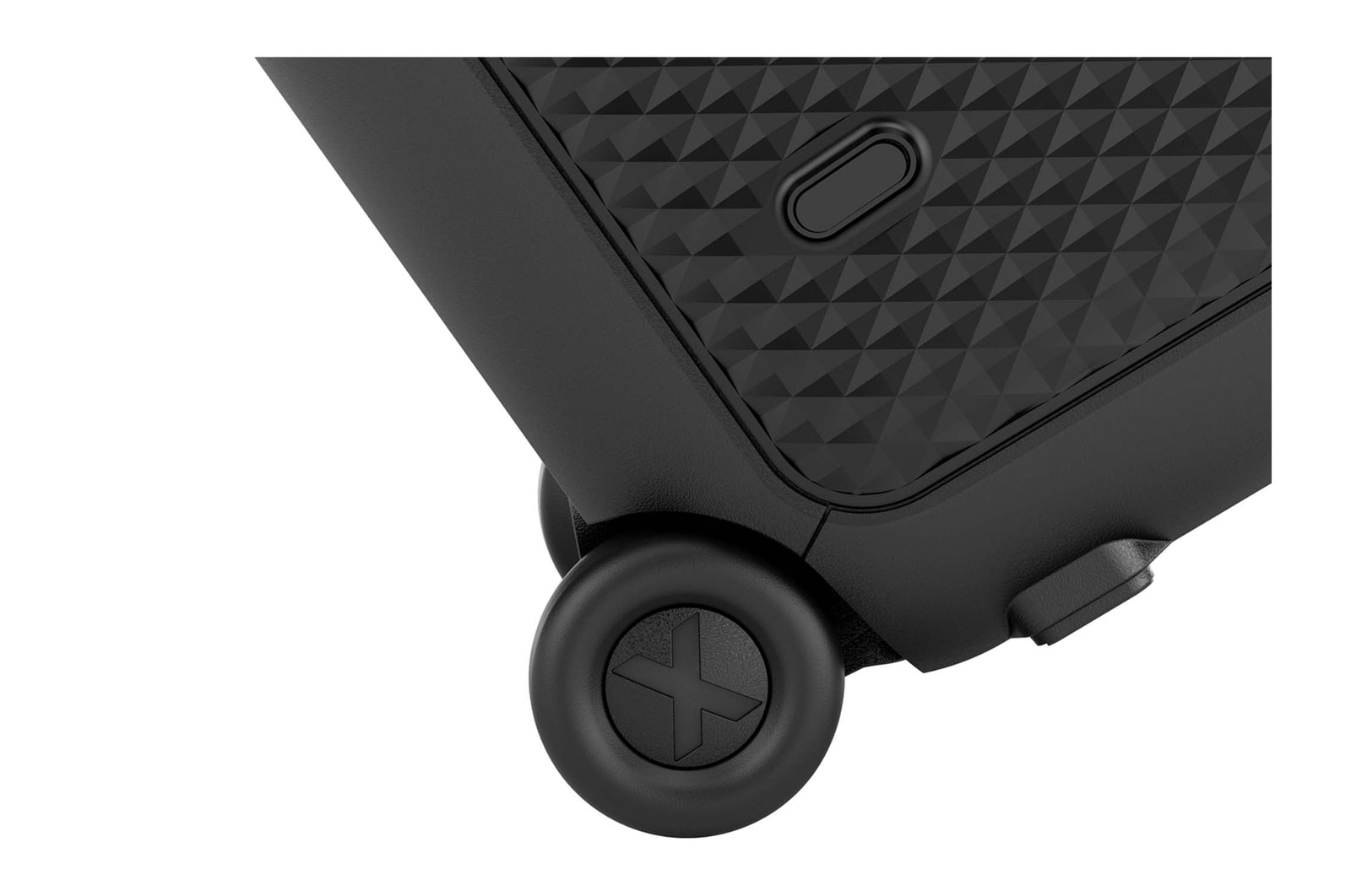 Nahaufnahme eines Rades.