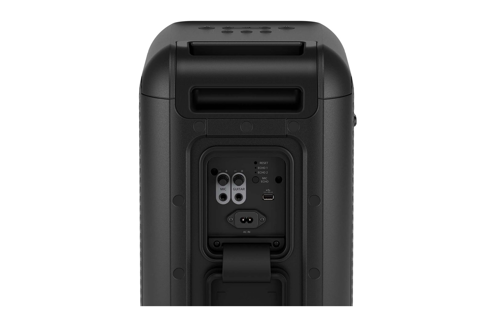 Nahaufnahme eines Bedienfeldes.