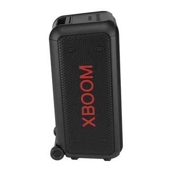 Vorderansicht der rechten Seite. XBOOM-Logo ist beigefügt.