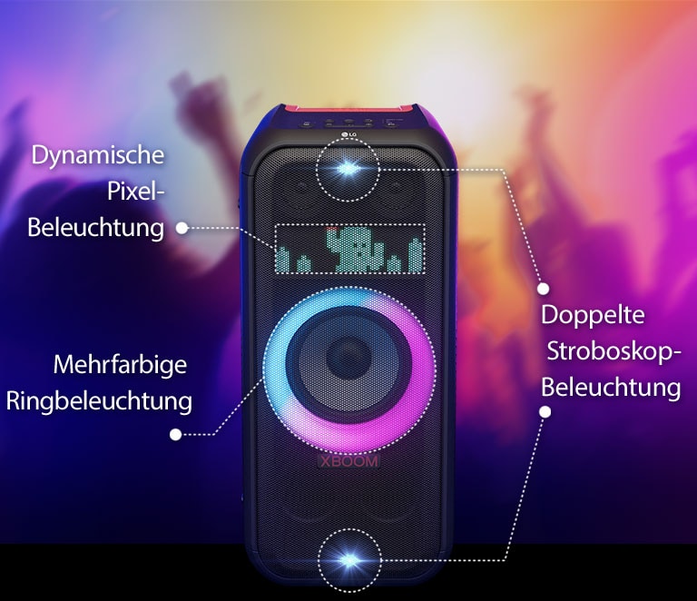 LG XBOOM XL7S Party Speaker - XL7S | LG DE