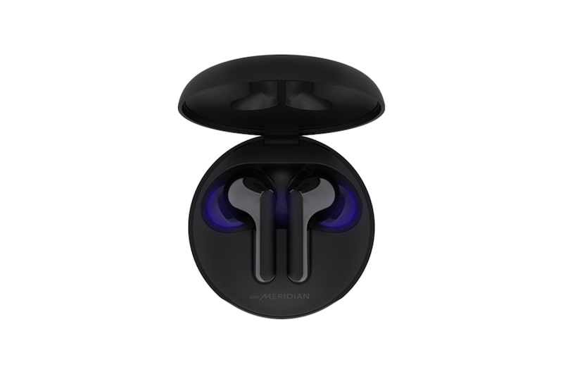 LG TONE Free FN5U | schwarz | Wireless Earbuds mit MERIDIAN-Sound, HBS-FN5U Black