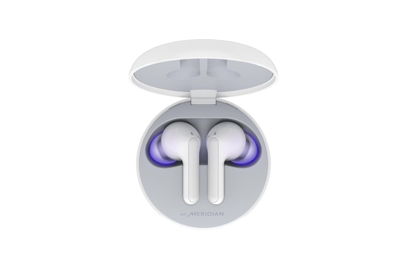 LG TONE Free FN5U | weiß | Wireless Earbuds mit MERIDIAN-Sound, HBS-FN5U White