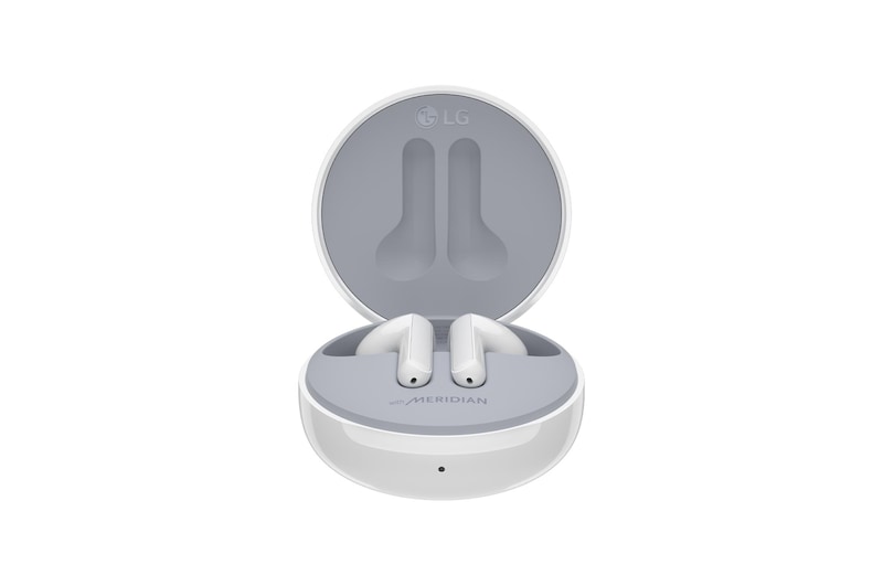 LG TONE Free FN5U | weiß | Wireless Earbuds mit MERIDIAN-Sound, HBS-FN5U White