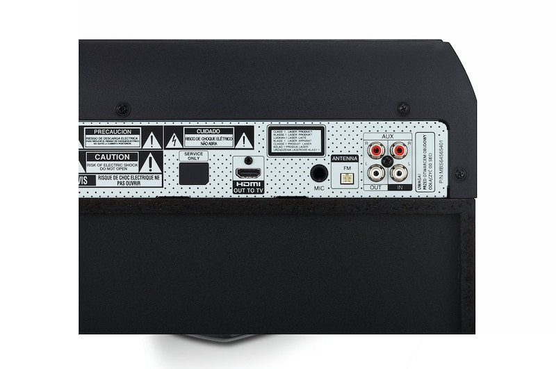 LG Hi-Fi-Anlage mit 220 Watt | XBOOM | Karaoke Funktionen | Jukebox Funktionen, OL45