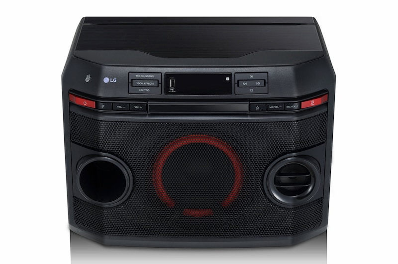 LG Hi-Fi-Anlage mit 220 Watt | XBOOM | Karaoke Funktionen | Jukebox Funktionen, OL45