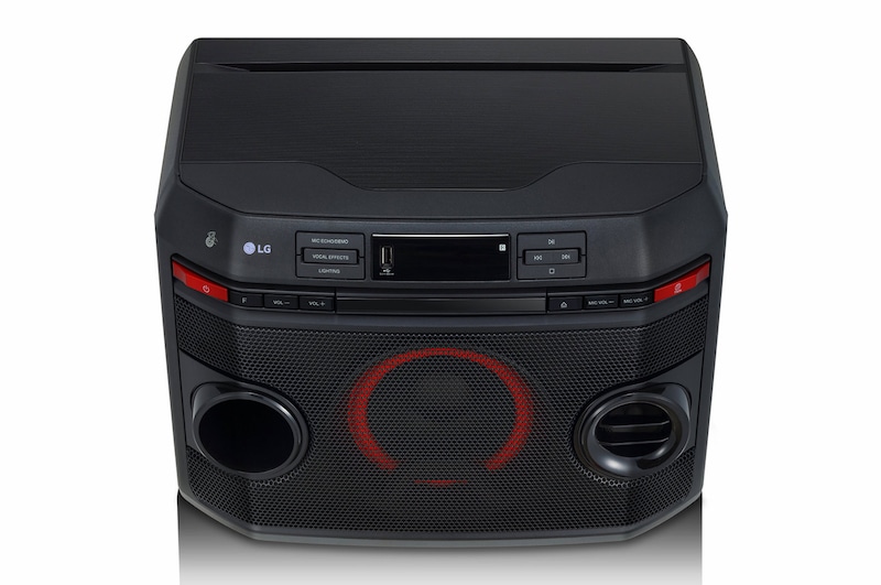LG Hi-Fi-Anlage mit 220 Watt | XBOOM | Karaoke Funktionen | Jukebox Funktionen, OL45