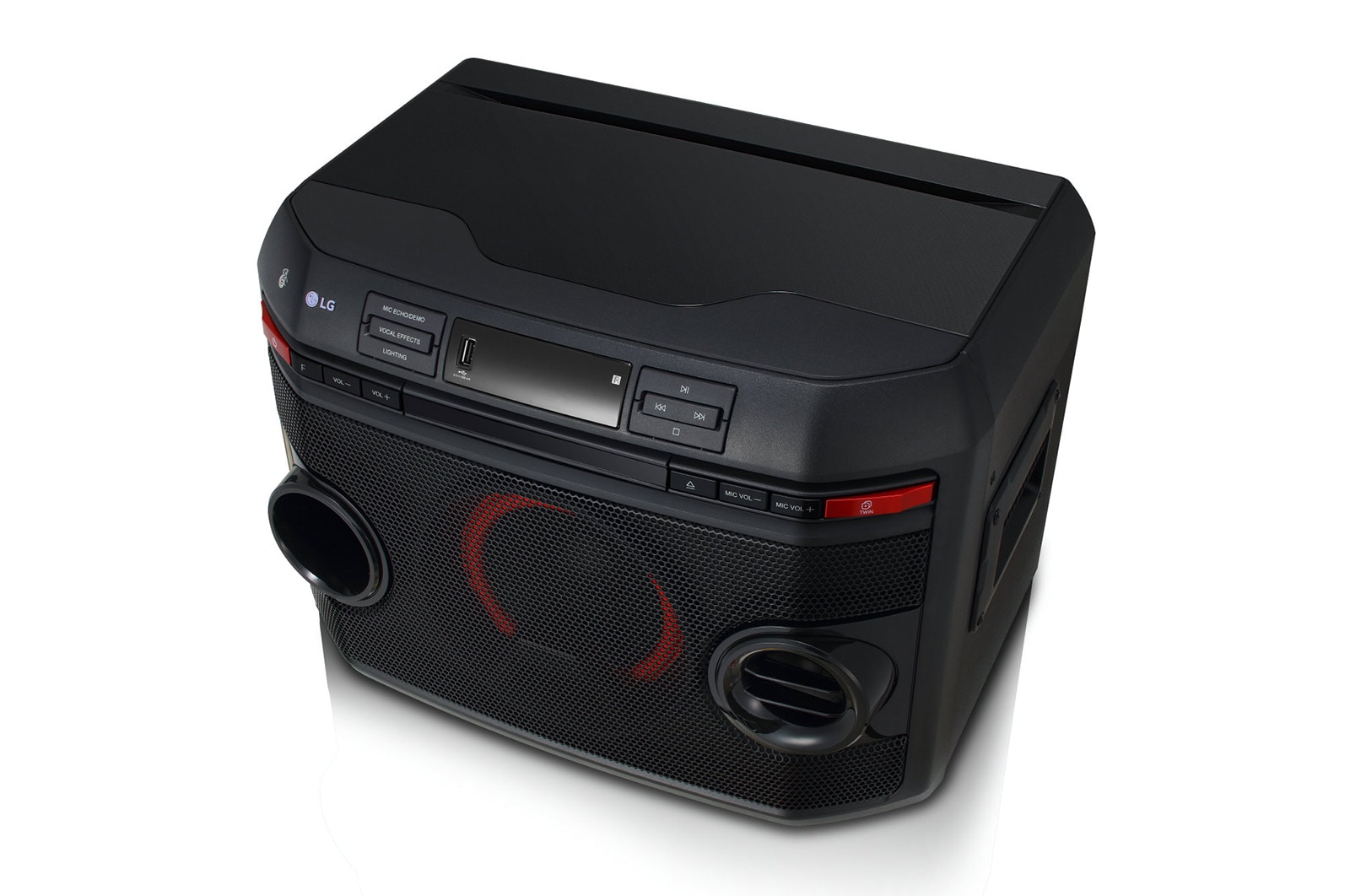 LG Hi-Fi-Anlage mit 220 Watt | XBOOM | Karaoke Funktionen | Jukebox Funktionen, OL45